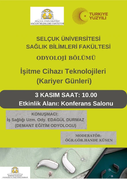 İşitme Cihazı Teknolojileri (Kariyer Günleri)